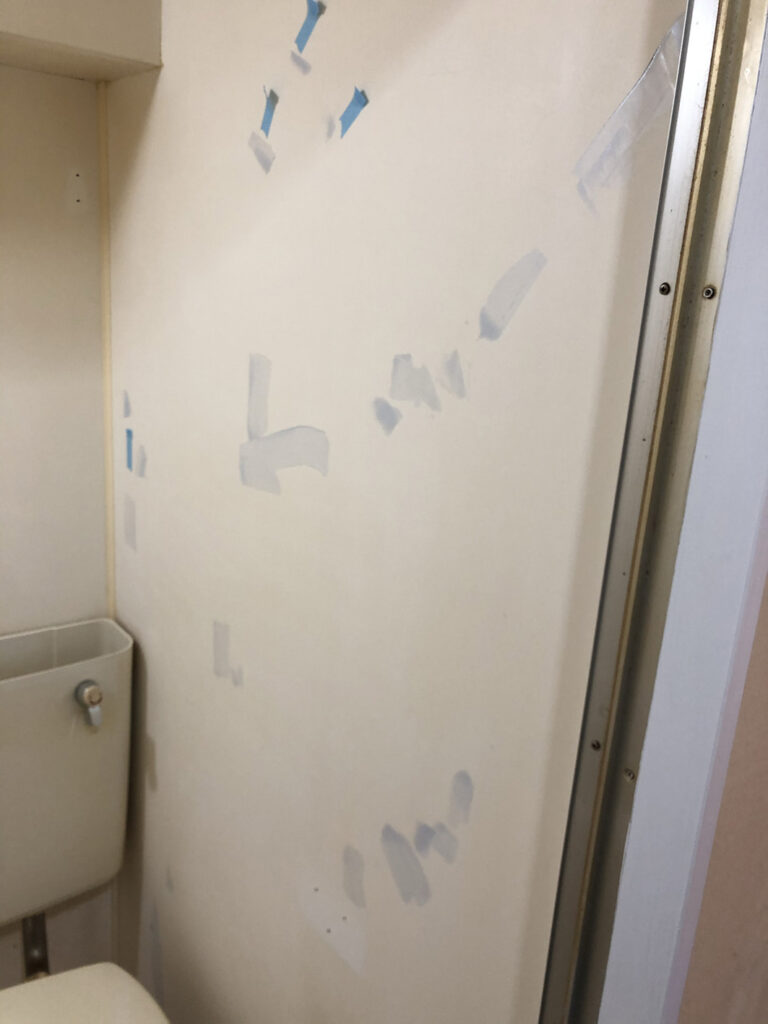 3点ユニットの浴室塗装 3点ユニットの浴室塗装